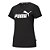 Camiseta Puma Essential Logo Feminino Preto - Imagem 1