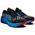 Tenis Asics Novablast 3 Preto e Azul Masculino - Imagem 1