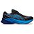 Tenis Asics Novablast 3 Preto e Azul Masculino - Imagem 6