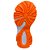 Tenis Asics Infantil Fantasy 4 PS Preto e Laranja - Imagem 5