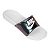 Chinelo Nike Slide Benassi JDI Metalizado Branco/Frutacor - Imagem 1