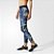 Legging Adidas Performance Flower Azul/Amarela - Imagem 2