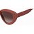 Óculos De Sol Solar Havaianas Iracema Vermelho Lente Degradê - Imagem 4