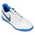 Tenis Salão Nike Tiempo Legend 7 Club Branco/Prata/Azul - Imagem 1