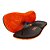 Sandália Kenner New Summer Chinelo Masculino Preto/Laranja - Imagem 1