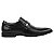 Sapato Social Ferracini London Masculino de Couro Preto - Imagem 1