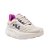 Tenis Fila Maxxi Lite Feminino Bege/Laranja - Imagem 2