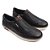 Tenis Sapatênis Pegada Slip Couro Masculino Nature Preto - Imagem 2