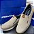 Tenis Sapatênis Pegada Slip Couro Masculino Jeans Areia - Imagem 3