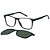 Óculos de Sol Tommy Hilfiger 2203/C Azul Marinho Lente Verde - Imagem 1