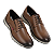 Sapato Social Ferracini Fluence Masculino de Couro Marrom - Imagem 2