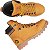 Bota West Coast Worker Classic Nobuck Couro Caramelo - Imagem 3
