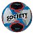 Bola de Futebol Penalty Society S11 R2 XXV Branco e Azul - Imagem 2