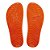 Chinelo Kenner New Summer Pvc Borracha Laranja e Branco - Imagem 3