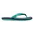Chinelo Kenner New Summer Pvc Borracha Azul Marinho e Verde - Imagem 3