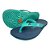 Chinelo Kenner New Summer Pvc Borracha Azul Marinho e Verde - Imagem 1