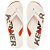 Chinelo Kenner Red Pvc Masculino Poliéster Branco e Laranja - Imagem 2