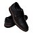Sapato Social Ferracini Kingston Masculino Couro Todo Preto - Imagem 6