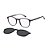 Óculos de Sol Tommy Hilfiger Clip On 2268/C Azul Marinho - Imagem 1