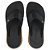 Chinelo Kenner Rakka Masculino Preto e Creme - Imagem 2