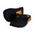 Chinelo Kenner Flamengo Rakka Masculino Preto e Dourado - Imagem 1