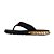 Chinelo Kenner Flamengo Rakka Masculino Preto e Dourado - Imagem 2