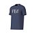 Camiseta Fila Regular Italy Letter Masculino Azul Marinho - Imagem 3