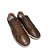 Tênis Sapatênis Ferracini Dubay Couro Marrom Masculino - Imagem 3