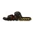 Chinelo Kenner Rakka Sld Cordura Masculino Preto - Imagem 2