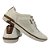 Tênis Sapatênis Pegada Milk Casual Couro Off White - Imagem 2