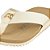 Chinelo Kenner Nk6 Masculino Bege/Dourado - Imagem 3