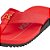 Chinelo Kenner Nk6 Masculino Vermelho e Preto - Imagem 3