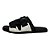 Chinelo Kenner Hyper-Z Fit Nylon Masculino Preto e Branco - Imagem 3