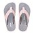 Chinelo Kenner Kivah Baw DCR-02 Masculino Rosa e Cinza - Imagem 3