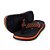 Chinelo Kenner Kivah Baw DCR-01 Masculino Preto e Laranja - Imagem 1