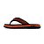 Chinelo Kenner Kivah Baw DCR-01 Masculino Preto e Laranja - Imagem 2
