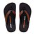 Chinelo Kenner Kivah Baw DCR-01 Masculino Preto e Laranja - Imagem 3