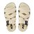 Chinelo Kenner Megah Z Elástico Tramado Masculino Off White - Imagem 3