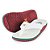 Chinelo Kenner Nk6 Ampass Fluminense Masculino Branco - Imagem 1