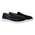 Tênis Casual Oficina Loafer St Barths Camurça Azul Marinho - Imagem 3