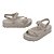 Sandália Melissa Stripes Platform M-Lover Feminino Bege - Imagem 2