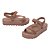 Sandália Melissa Stripes Platform M-Lover Feminino Marrom - Imagem 2