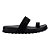 Sandália Melissa Cozy M-Lover Beauty Chinelo Feminino Preto - Imagem 1