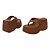 Sandália Tamanco Melissa Free Thong Wedge Feminino Marrom - Imagem 2