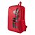 Mochila Fila Cut Logo Letter 18L Unissex Vermelho - Imagem 7