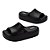 Chinelo Melissa Free Platform Slide Feminino Preto EVA - Imagem 2