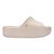 Chinelo Melissa Free Platform Slide Feminino Bege Claro EVA - Imagem 1