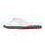 Chinelo Kenner Nk6 Infantil Fluminense Branco e Vermelho - Imagem 3