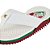 Chinelo Kenner Nk6 Infantil Fluminense Branco e Vermelho - Imagem 4