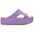 Chinelo Melissa Tamanco Free Cut Platform Feminino Lilás - Imagem 1
